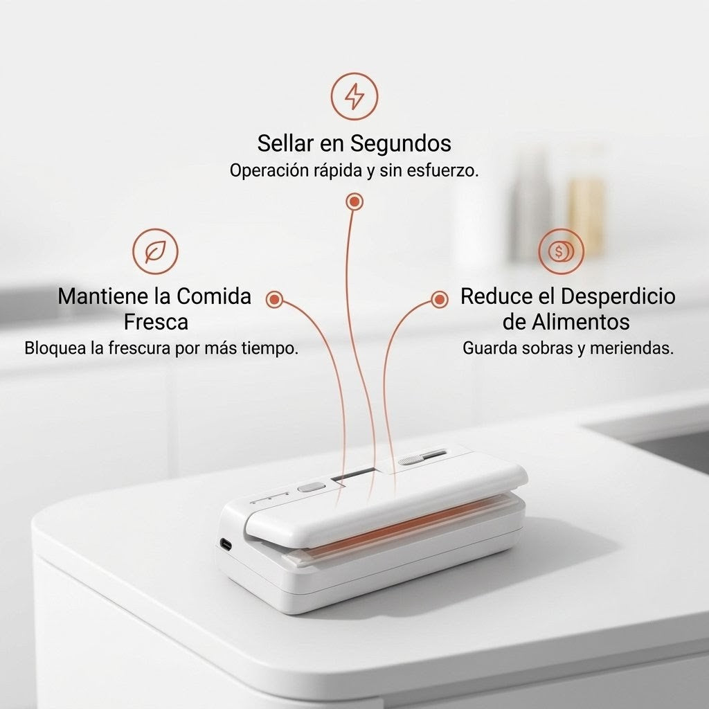 Sellador de Bolsas Portátil